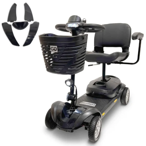 Z-4 Ultra-Light Electric Mobility Scooter with Quick-Detach Frame - Image 7